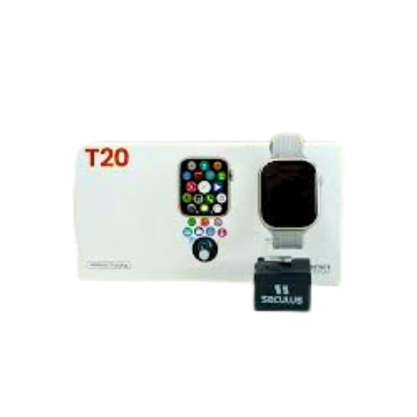 RELÓGIO INTELIGENTE SMARTWATCH 49mm com 02 Pulseiras T20