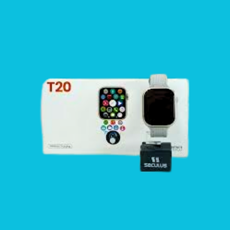 RELÓGIO INTELIGENTE SMARTWATCH 49mm com 02 Pulseiras T20