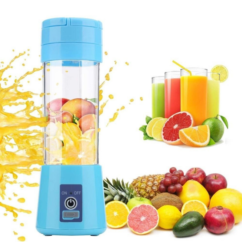 LIQUIDIFICADOR MIXER JUICE Garrafa Portátil USB Recarregável