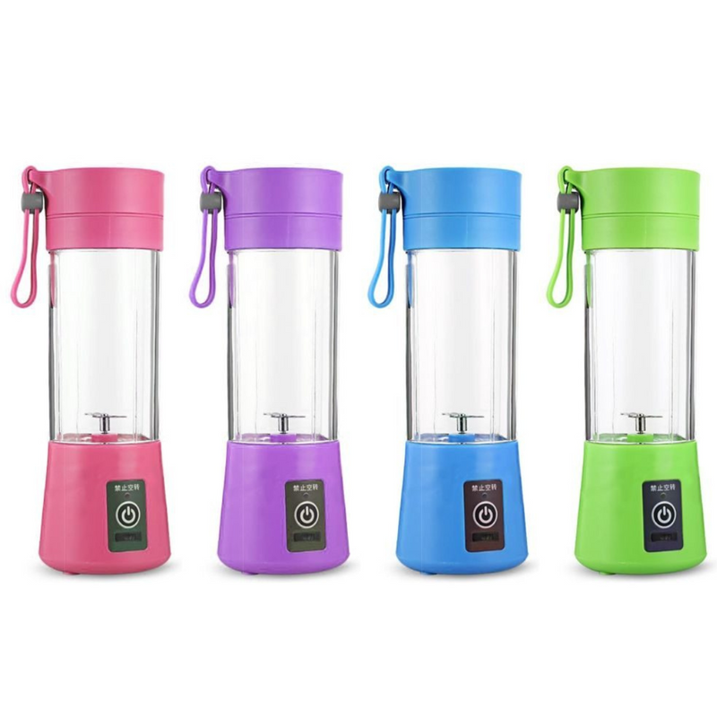 LIQUIDIFICADOR MIXER JUICE Garrafa Portátil USB Recarregável