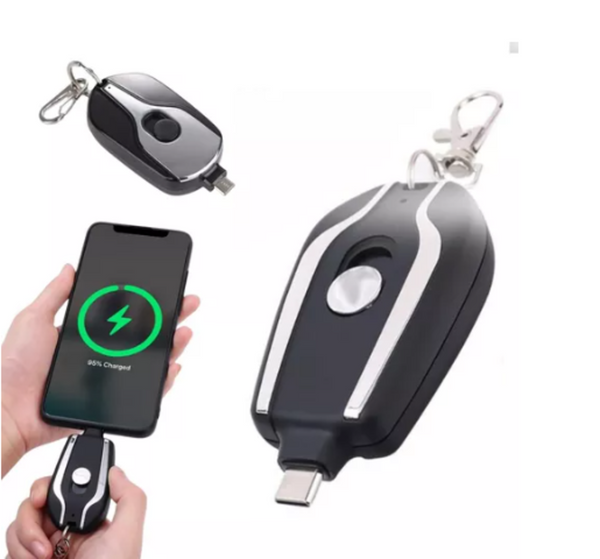 CHAVEIRO CARREGADOR PORTÁTIL PARA CELULAR