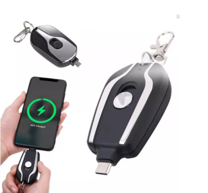 CHAVEIRO CARREGADOR PORTÁTIL PARA CELULAR