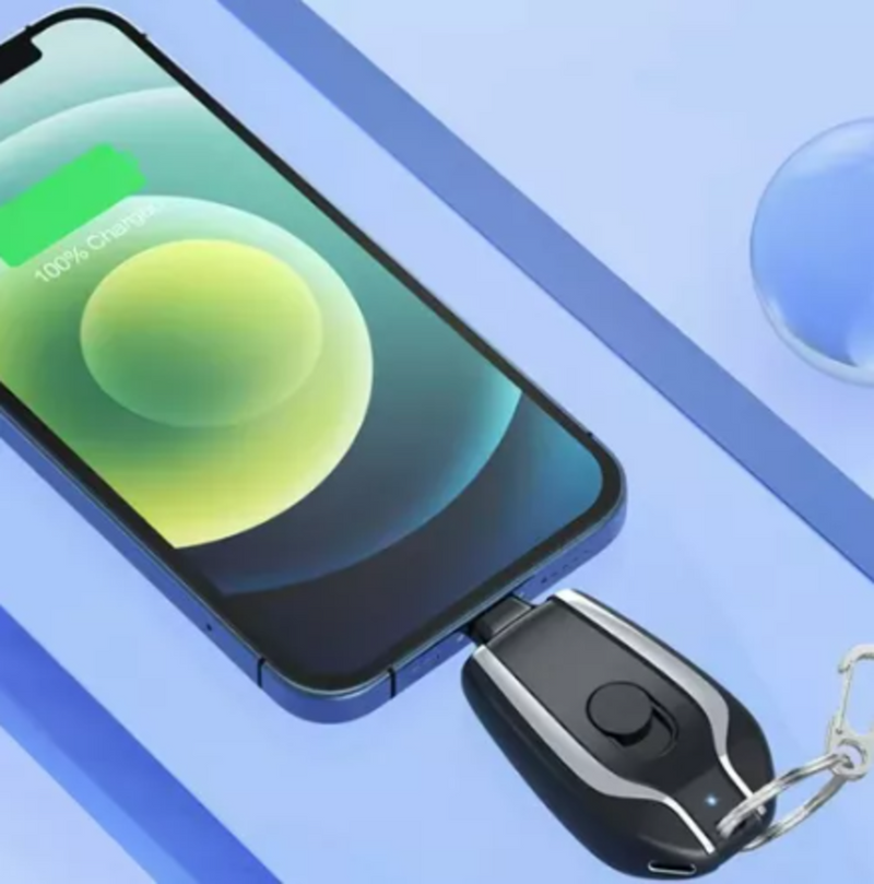 CHAVEIRO CARREGADOR PORTÁTIL PARA CELULAR
