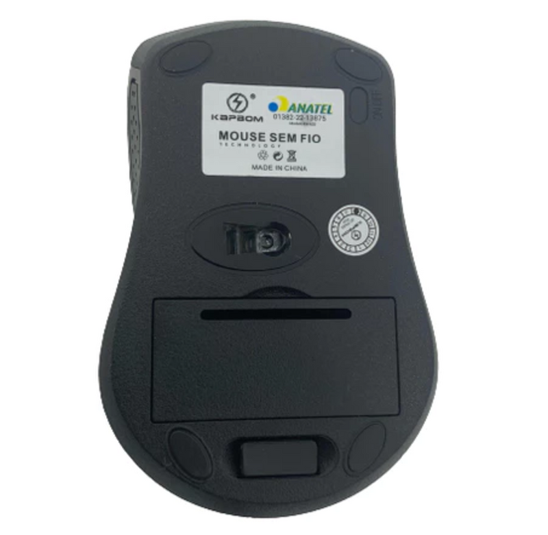 MOUSE SEM FIO Wireless 2.4ghz Usb Pc Notebook