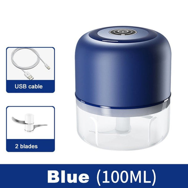 MINI PROCESSADOR TRITURADOR de Alimentos Alho Elétrico