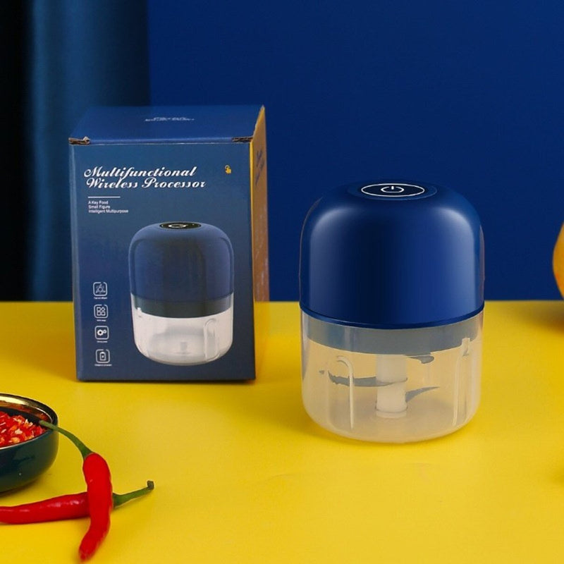 MINI PROCESSADOR TRITURADOR de Alimentos Alho Elétrico